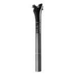 RS SEATPOST, carbon,  Ø27.2 x 350 mm, setback 0mm, POB finish, PVD titanium scre